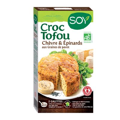 Croc Tofou Chevre Epinard 200g D'union Européenne