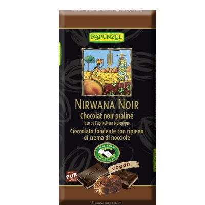 Nirwana Chocolat Noir Praline 100g