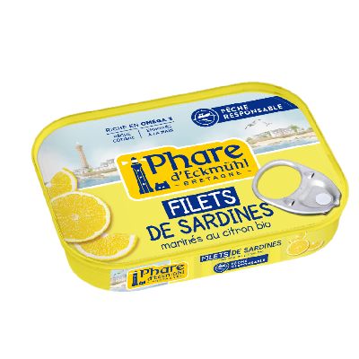 Filets De Sardines** Marine Citron 90 G