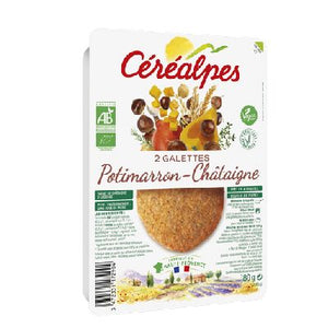 Galettes Potimarron Chataigne 2x90g D'union Européenne