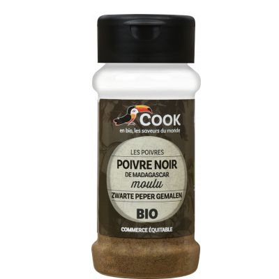 Cook Poivre Noir Moulu 45g