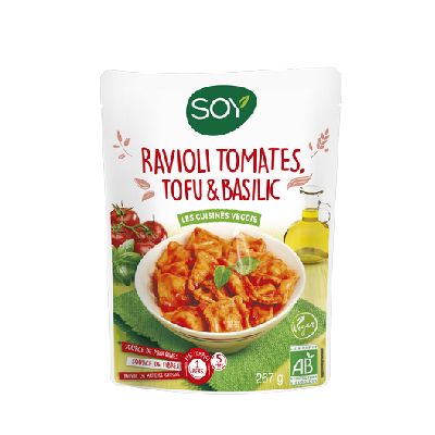 Ravioli Tomate Tofu Basilic 267 G